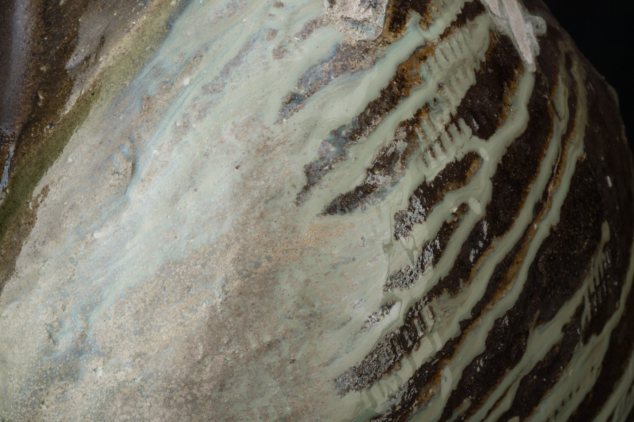 Deformed Jars with Natural Ash Glaze