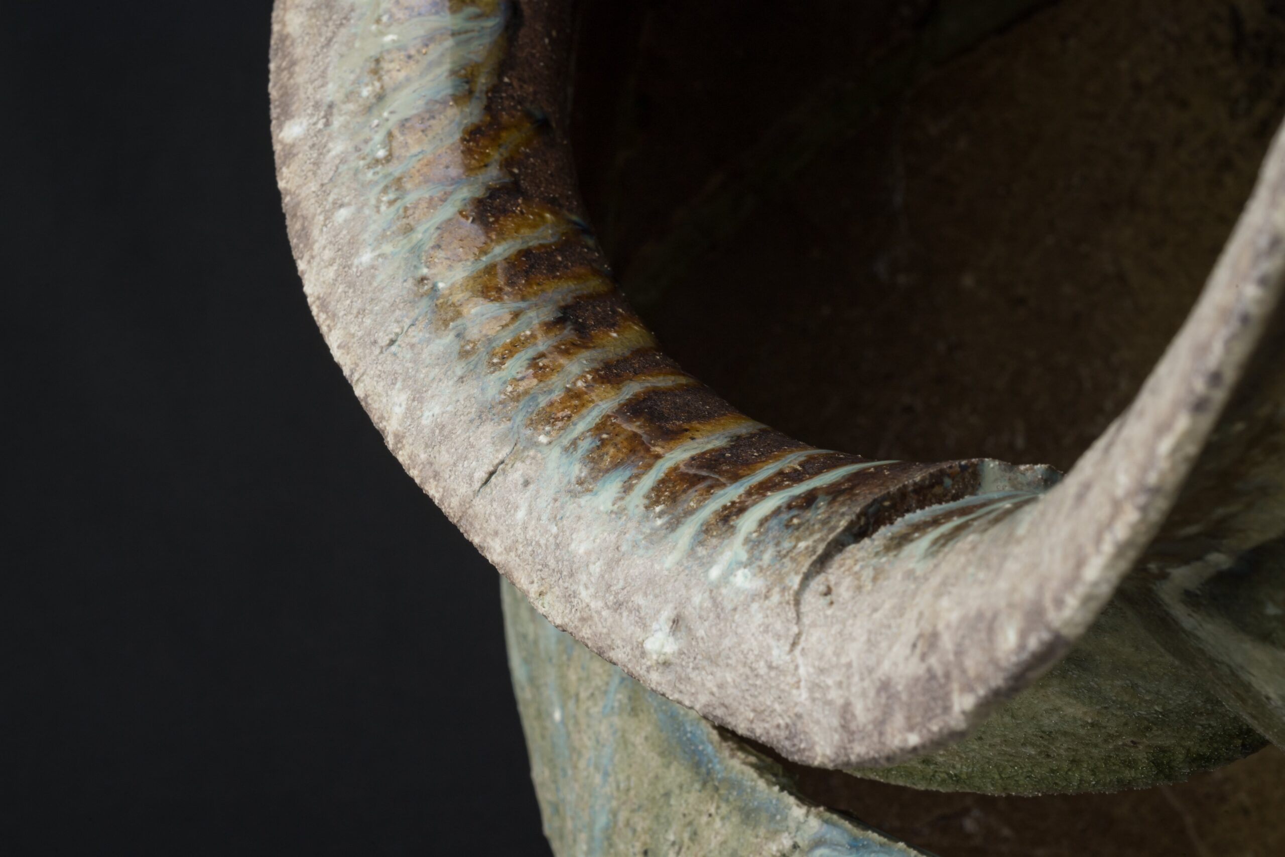 Deformed Jars with Natural Ash Glaze